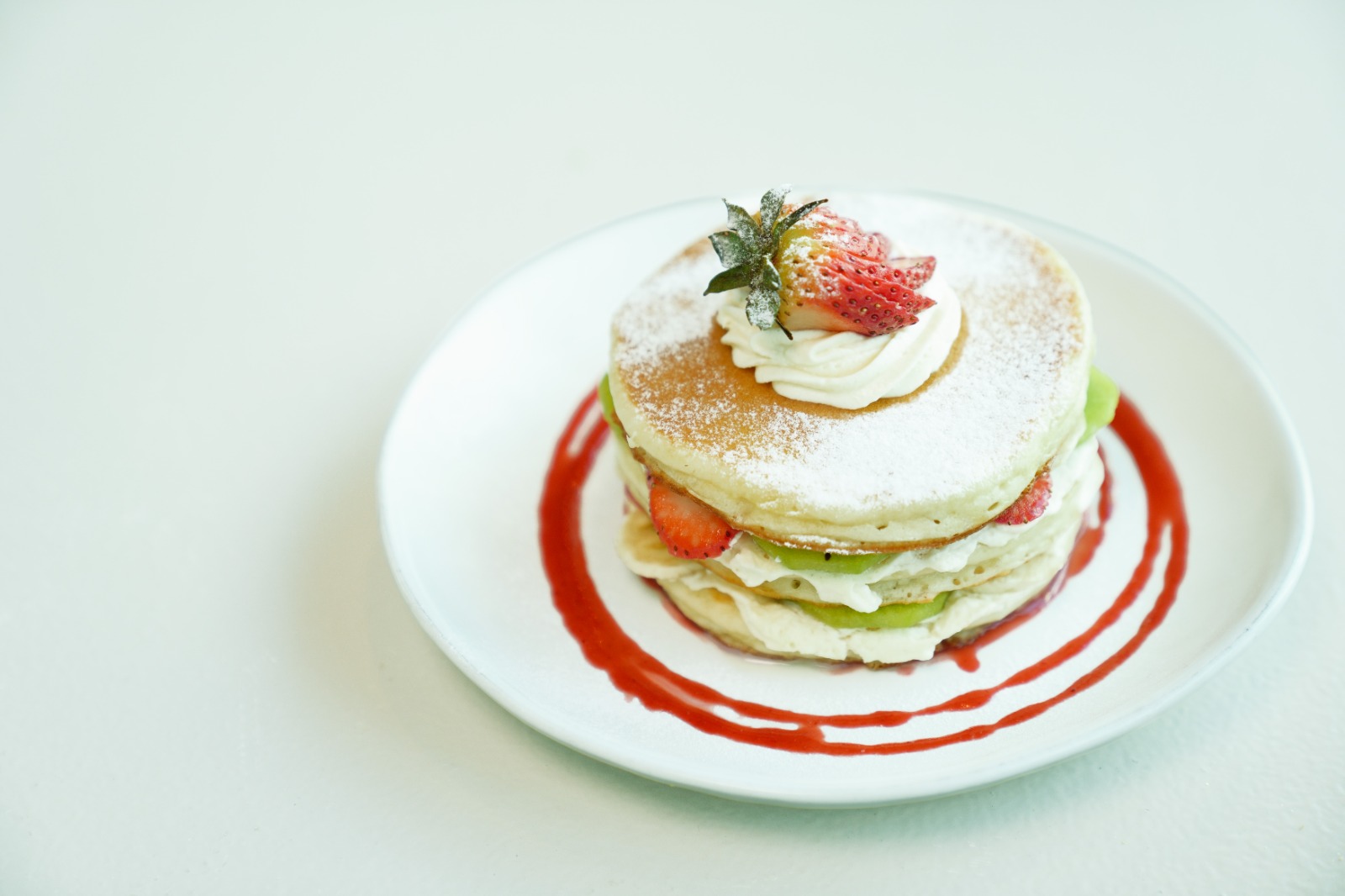 Red Velvet Pancakes